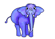 синий слон, анимашка