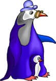 пингвин, клипарт