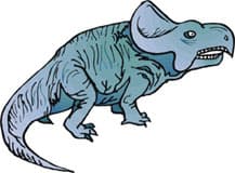 протоцератопс, динозавр, клипарт