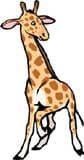 жираф, клипарт