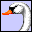 лебедь иконка, icon