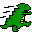 динозавр иконка, icon
